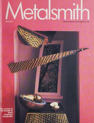 Metalsmith Vol 7 No 2 - 1987