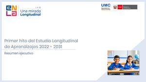 Resumen Ejecutivo Del Primer Hito Del Ela 2022 2031