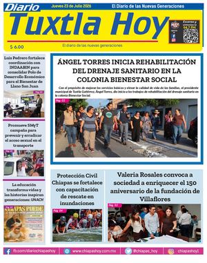 Tuxtla Hoy 23 De Julio 2026okk