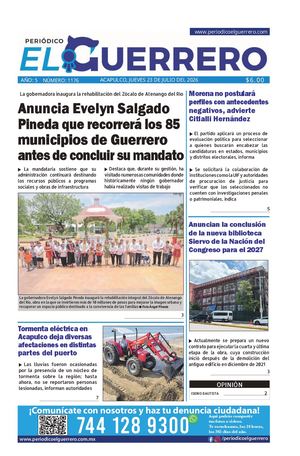 Jueves 23 de julio del 2026