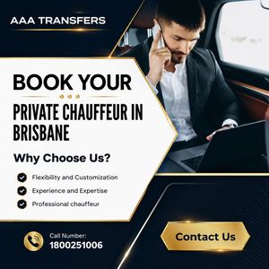 Book Private Chauffeur Service in Brisbane with Comfort