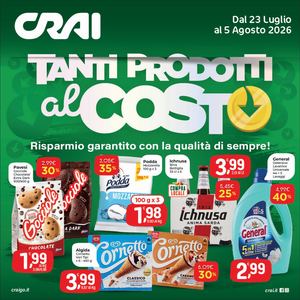 Volantino Crai Sardegna  dal 23 luglio al 5 agosto