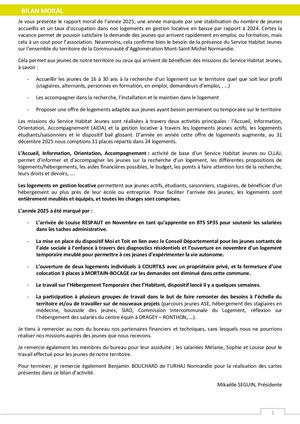 Bilan D'activité Ok