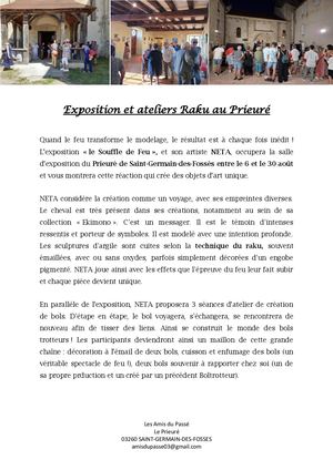 Communique Presse Expo Aout