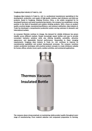 Thermos Vacuum Insulated Bottle2
