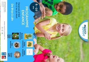 Programme Animation Enfance Aout 2026