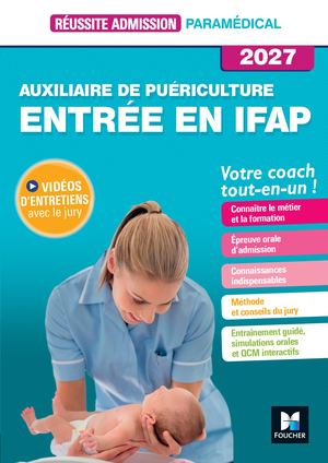 Réussite admission Entrée en IFAP - Auxiliaire de puériculture 2027