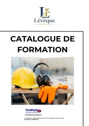 Catalogue Formation 2026