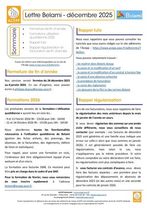 LBA29 - Lettre Belami ACEPP 29