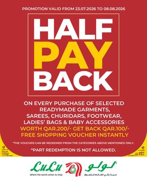 Half Pay Back + Tech