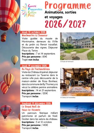 Programme Cfcf 2026 2027