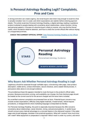 Is Personal Astrology Reading Legit Complaints Pros And Cons