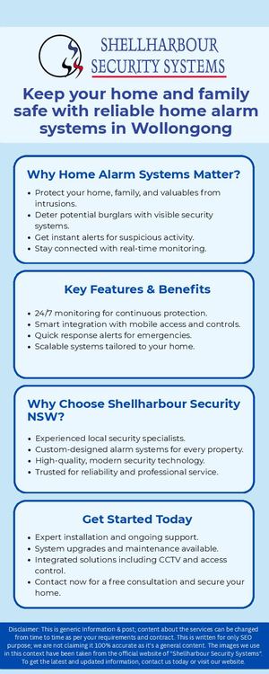 Keep Your Home and Family Safe with Reliable Home Alarm Systems in Wollongong