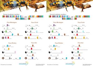 Jeu module multisensoriel