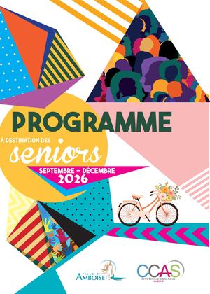 Programme Seniors de septembre à décembre 2026