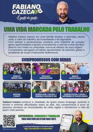 Fabiano Cazeca Uma Vida Marcada Pelo Trabalho