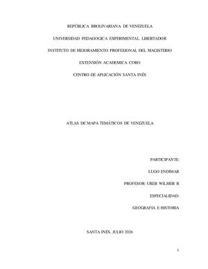 Atlas De Mapas Tematicos