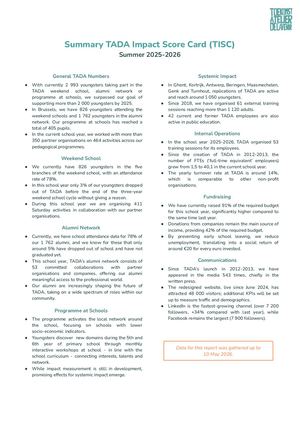 TISC Summer 25 26 - Executive Summary EN