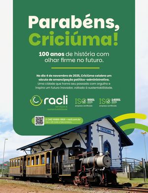 RACLI - Anúncio Centenário Criciúma