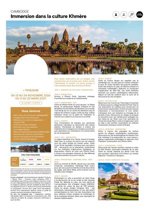 CIRCUIT CAMBODGE