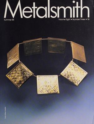 Metalsmith Vol 8 No 3 - 1988