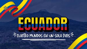 Presentación Turismo Ecuador Moderno Azul