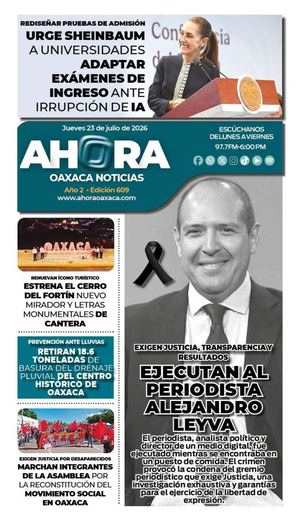 23 de julio de 2026