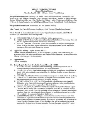 Ccc Chapter Minutes June 2026 Approved