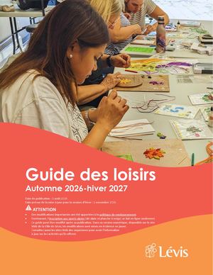 Guide des loisirs automne 2026-hiver 2027