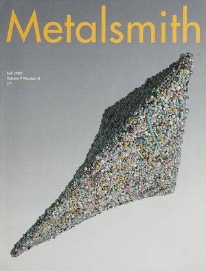 Metalsmith Vol 9 No 4 - 1989