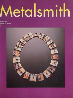 Metalsmith Vol 10 No 1 - 1990