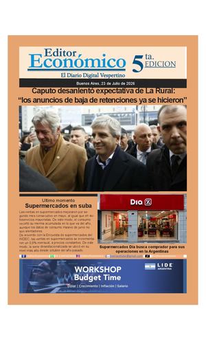 Editor 23 De Julio De 2026 Pdf