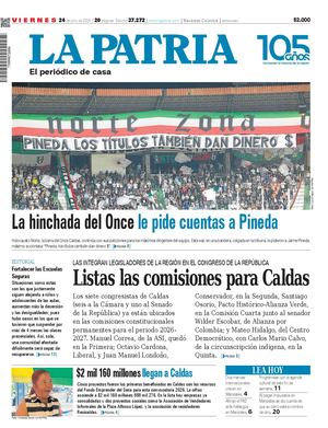 Portada 24 de julio del 2026