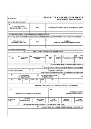 Registro Simplificado del SGSST (pequeña empresa)