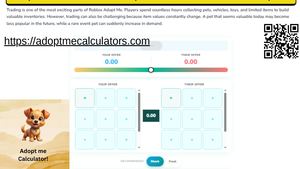 Adopt me calculator
