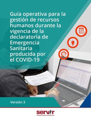 Guía operativa para la gestión de recursos humanos