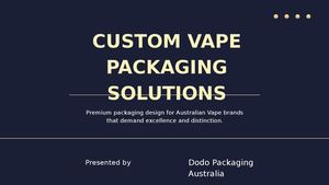 Vape Packaging Boxes