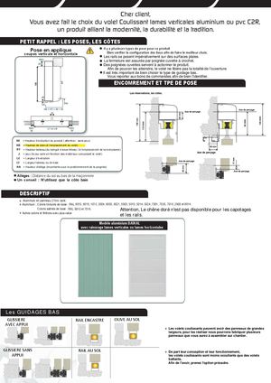 Accompagnement V C Lv Alu Pvc Mu Vc 103