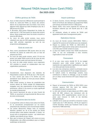 TISC Été 25 26 - Résumé FR