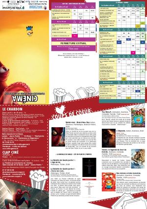 Programme Cinéma Du 29 Juillet Au 25 Aout