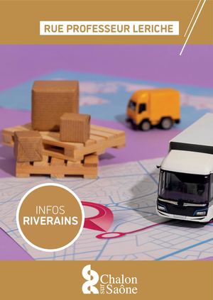 INFOS RIVERAINS - RUE PROFESSEUR LERICHE
