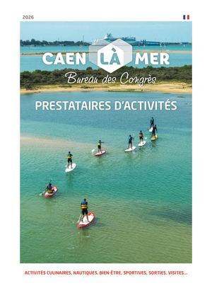 Brochure activités groupes