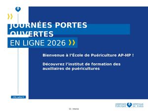 Journée Porte Ouvertes - Présentation IFAP 2026