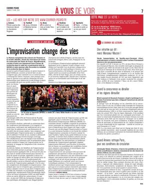 L'improvisation change des vies