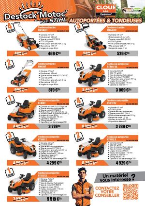 DestockMotoc' STIHL Cloué Equipement