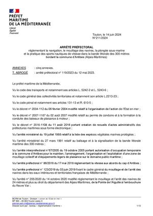2 2 Plan De Balisage Antibes