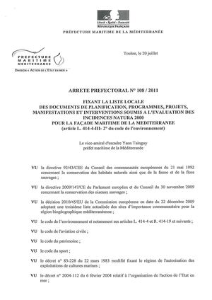 4. Activités Et Manifestations Soumises à évaluation Des Incidences Natura 2000