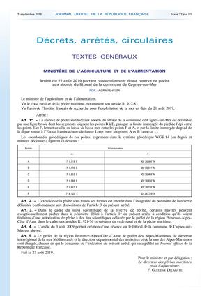 1 3 Réserve De Pêche De Cagnes Sur Mer