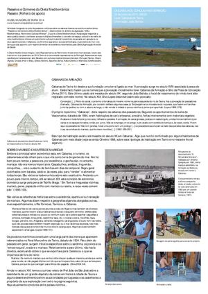 23 Cascabulhos, Conquilhas E Berbigão