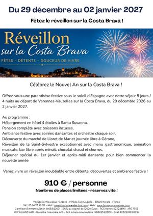 Reveillon Sur La Costa Brava